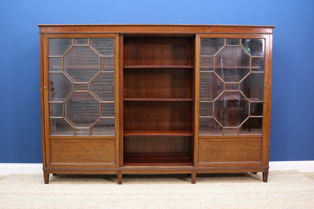 Edwardian Mahogany Bookcase