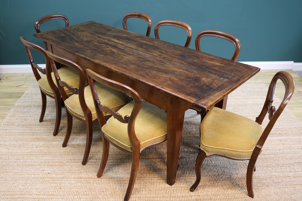 19th Century French Farmhouse Table View XI