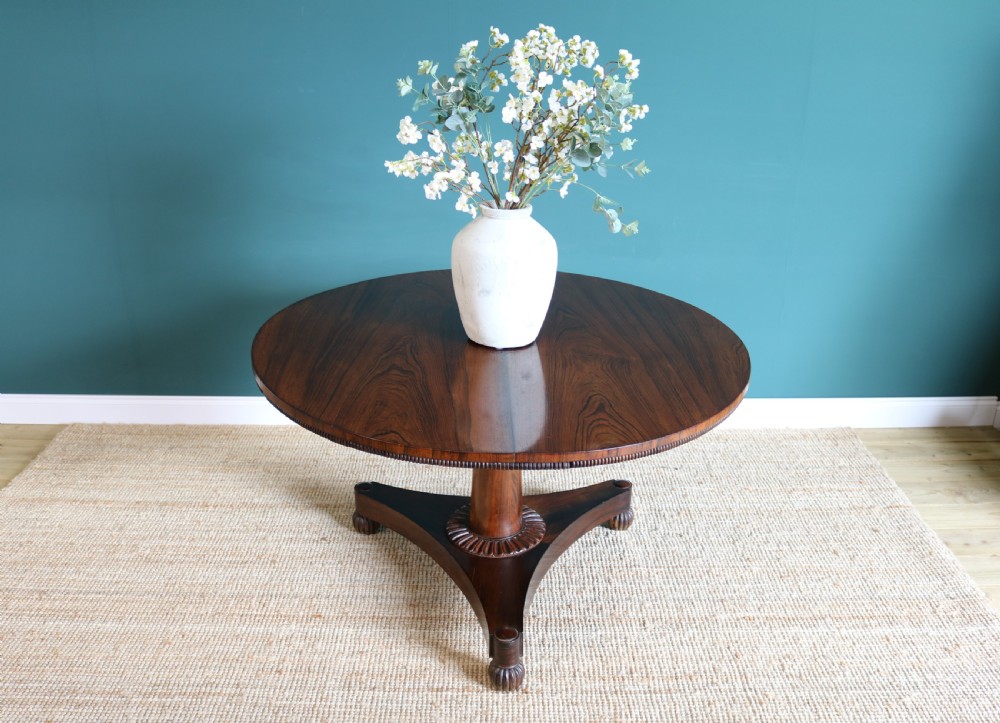 William IV Rosewood Dining/centre Table View V
