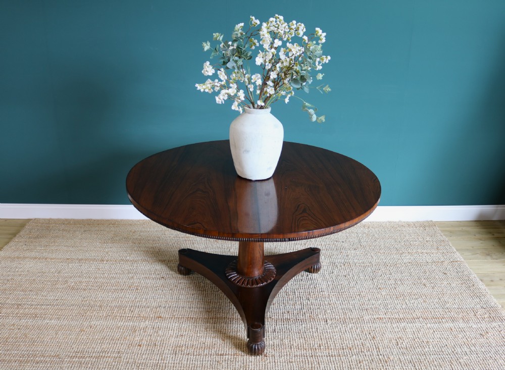 William IV Rosewood Dining/centre Table View VII