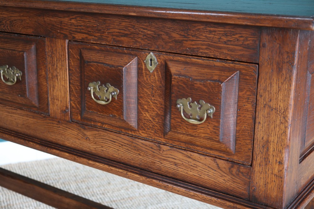 Jacobean revival oak dresser base View X