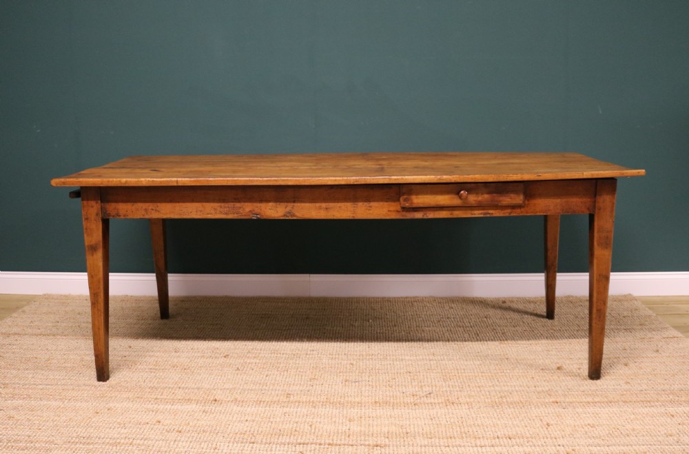 FRENCH FRUITWOOD FARMHOUSE TABLE View II