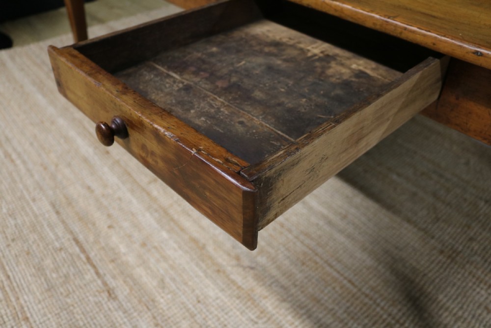 FRENCH FRUITWOOD FARMHOUSE TABLE View IV