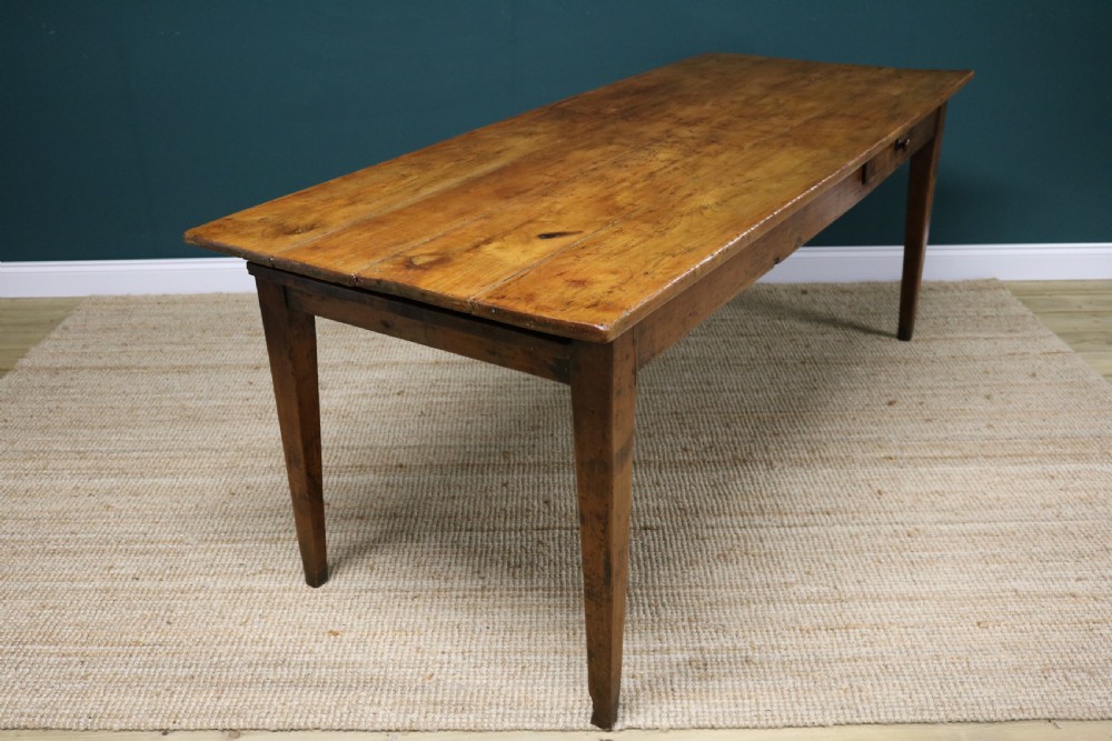 FRENCH FRUITWOOD FARMHOUSE TABLE View VI