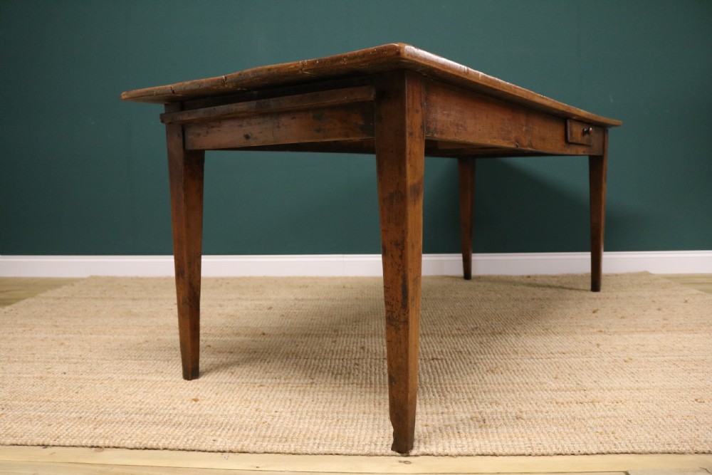 FRENCH FRUITWOOD FARMHOUSE TABLE View VII