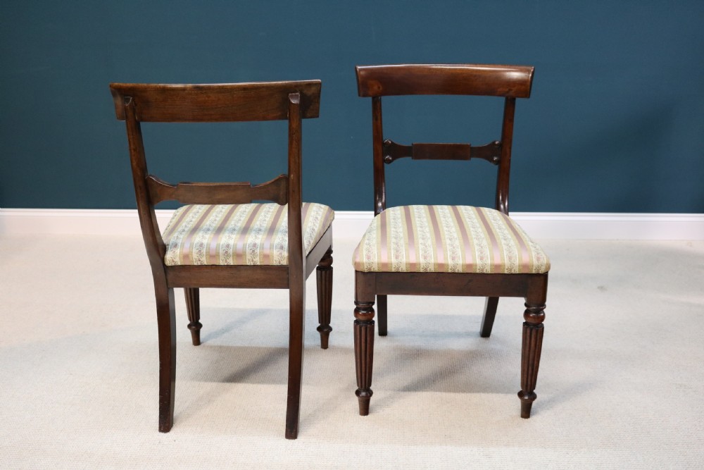 Set of Eight 19th-Century Mahogany Dining Chairs View VIII