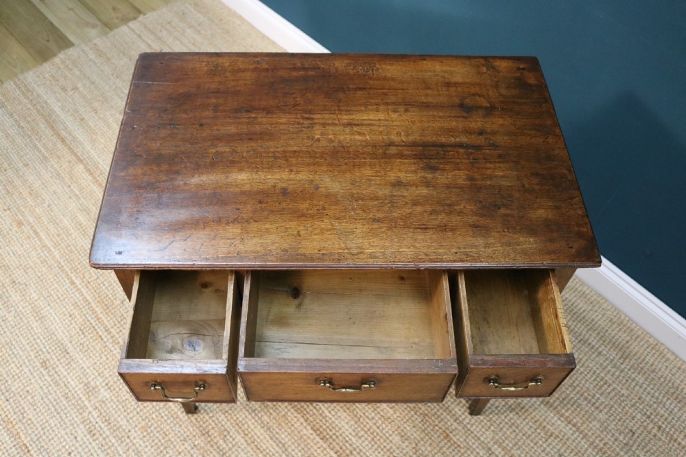 19th-century oak lowboy View VIII
