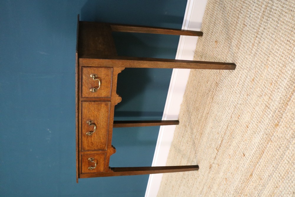 19th-century oak lowboy View X