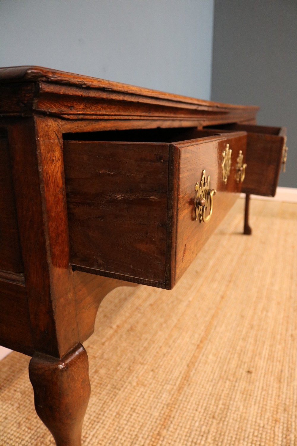 18th century oak and elm dresser base View VII