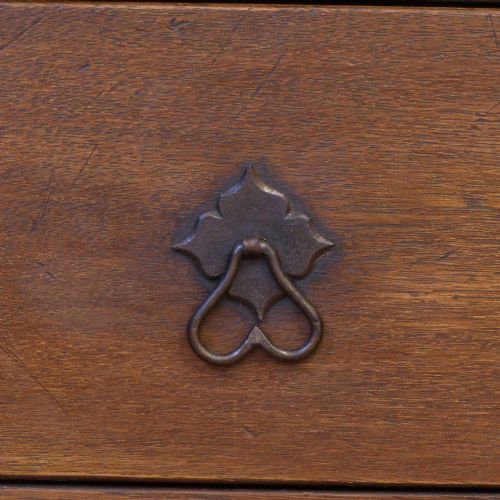 OAK TALLBOY CUPBOARD - ADDITIONAL PHOTO 8