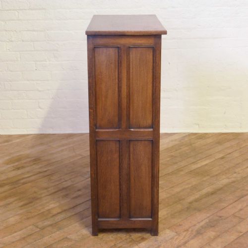 OAK TALLBOY CUPBOARD - ADDITIONAL PHOTO 9