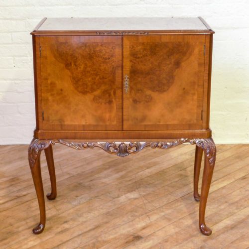 WALNUT COCKTAIL CABINET - ADDITIONAL PHOTO 2