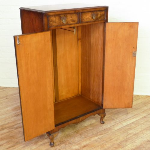 ART DECO WALNUT TALLBOY - ADDITIONAL PHOTO 1