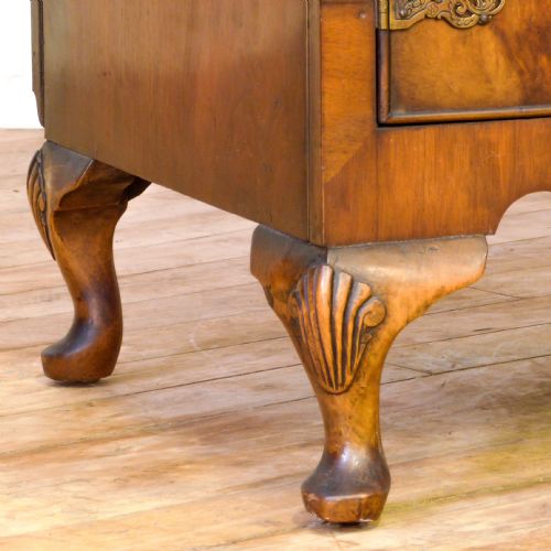 ART DECO WALNUT TALLBOY - ADDITIONAL PHOTO 3