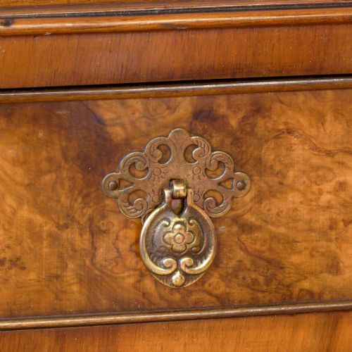 ART DECO WALNUT TALLBOY - ADDITIONAL PHOTO 5