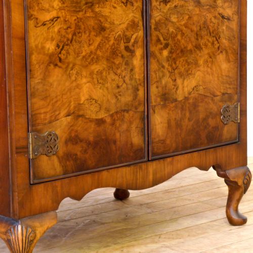 ART DECO WALNUT TALLBOY - ADDITIONAL PHOTO 8