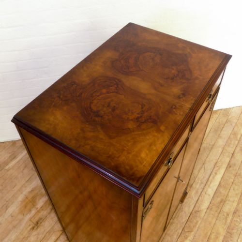 ART DECO WALNUT TALLBOY - ADDITIONAL PHOTO 9