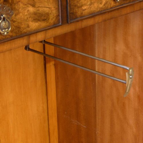 ART DECO WALNUT TALLBOY - ADDITIONAL PHOTO 10