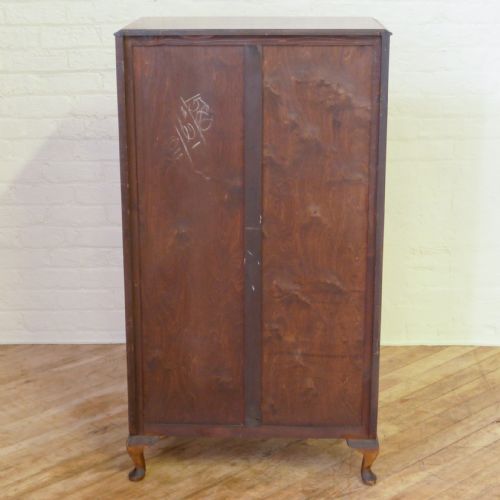 ART DECO WALNUT TALLBOY - ADDITIONAL PHOTO 12