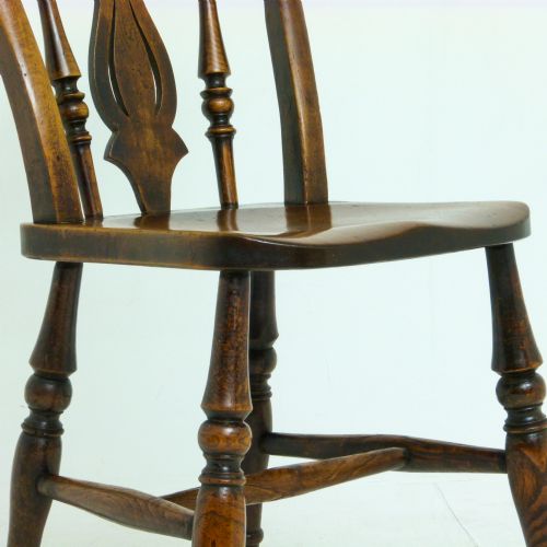 SET OF FOUR VICTORIAN CHAIRS - ADDITIONAL PHOTO 5