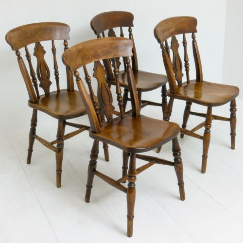 SET OF FOUR VICTORIAN CHAIRS - ADDITIONAL PHOTO 10