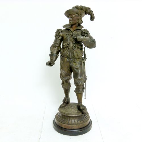 VICTORIAN SPELTER FIGURES - ADDITIONAL PHOTO 3