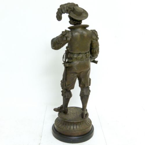VICTORIAN SPELTER FIGURES - ADDITIONAL PHOTO 4