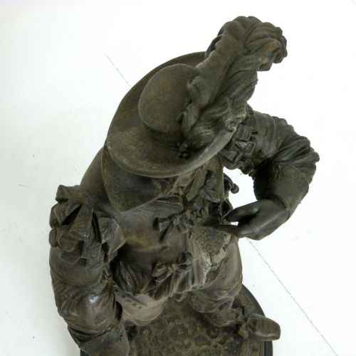 VICTORIAN SPELTER FIGURES - ADDITIONAL PHOTO 6