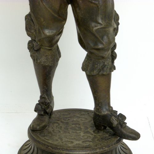 VICTORIAN SPELTER FIGURES - ADDITIONAL PHOTO 8