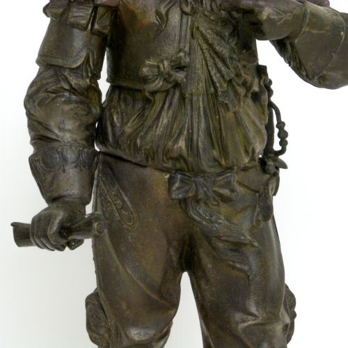 VICTORIAN SPELTER FIGURES - ADDITIONAL PHOTO 9