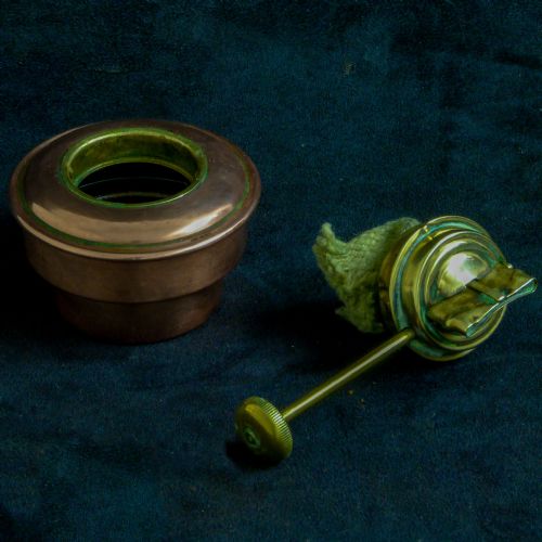 VICTORIAN ARTS CRAFTS COPPER TODDY KETTLE - ADDITIONAL PHOTO 10