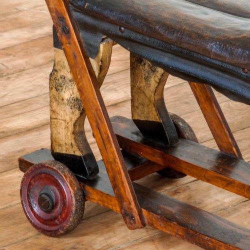 ANTIQUE PUSHALONG HORSE - ADDITIONAL PHOTO 1