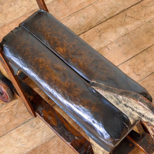 ANTIQUE PUSHALONG HORSE - ADDITIONAL PHOTO 2
