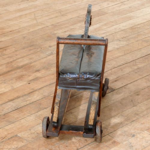 ANTIQUE PUSHALONG HORSE - ADDITIONAL PHOTO 6