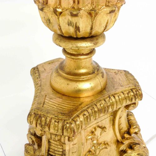 GILDED PINE STANDARD LAMP - ADDITIONAL PHOTO 4