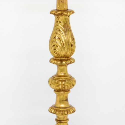 GILDED PINE STANDARD LAMP - ADDITIONAL PHOTO 6
