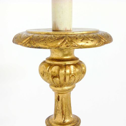 GILDED PINE STANDARD LAMP - ADDITIONAL PHOTO 7