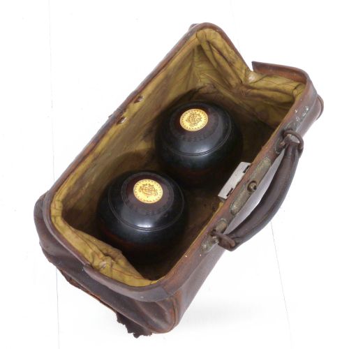 victorian crown green balls - CATEGORY: ANTIQUE MISCELLANEOUS - DATED VICTORIAN