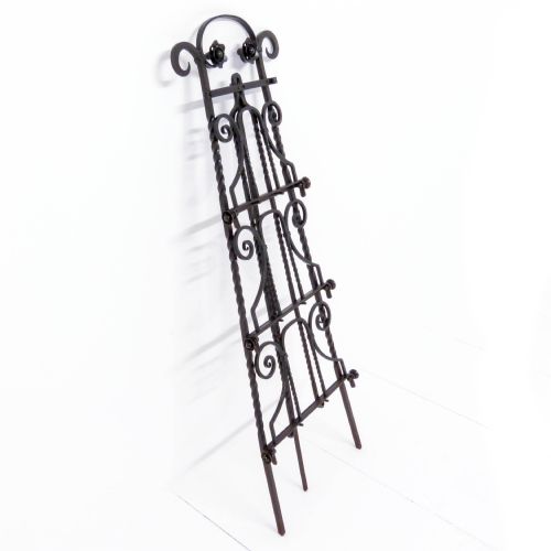 VICTORIAN IRON PAPER RACK - ADDITIONAL PHOTO 5