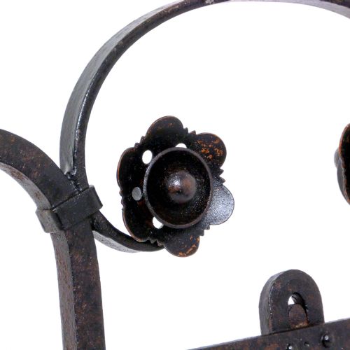 VICTORIAN IRON PAPER RACK - ADDITIONAL PHOTO 7