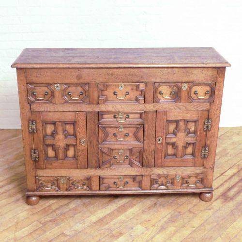 JACOBEAN STYLE OAK DRESSER - ADDITIONAL PHOTO 6
