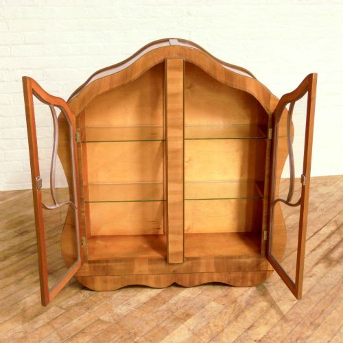 ART DECO WALNUT CABINET - ADDITIONAL PHOTO 1