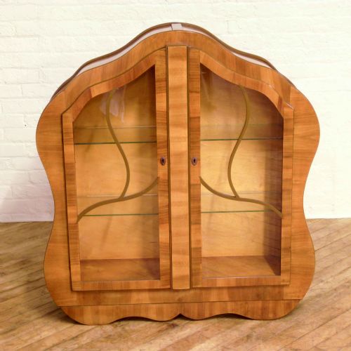 art deco walnut cabinet - CATEGORY: ANTIQUE CABINETS - DATED 1930