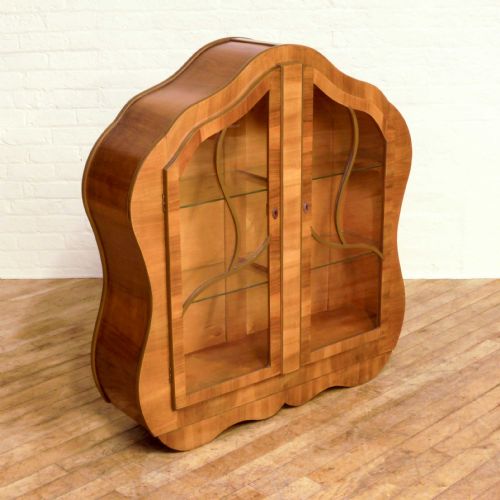 ART DECO WALNUT CABINET - ADDITIONAL PHOTO 5