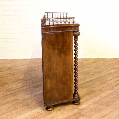 FINE VICTORIAN WALNUT CREDENZA - ADDITIONAL PHOTO 12