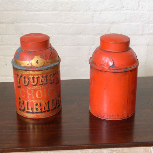 SET OF SIX VICTORIAN TEA CANISTERS - ADDITIONAL PHOTO 7