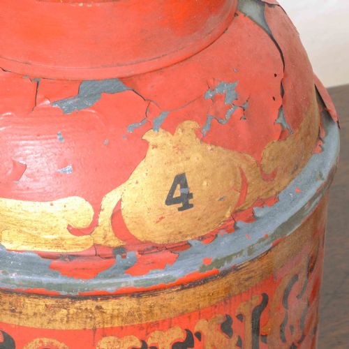 SET OF SIX VICTORIAN TEA CANISTERS - ADDITIONAL PHOTO 9