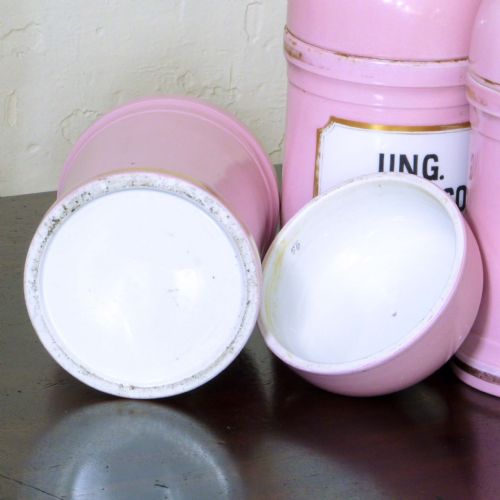 SET OF 9 FRENCH APOTHACARY JARS - ADDITIONAL PHOTO 4