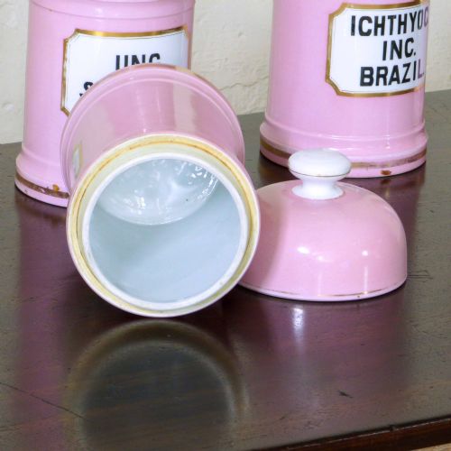 SET OF 9 FRENCH APOTHACARY JARS - ADDITIONAL PHOTO 5