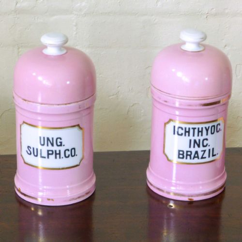 SET OF 9 FRENCH APOTHACARY JARS - ADDITIONAL PHOTO 7